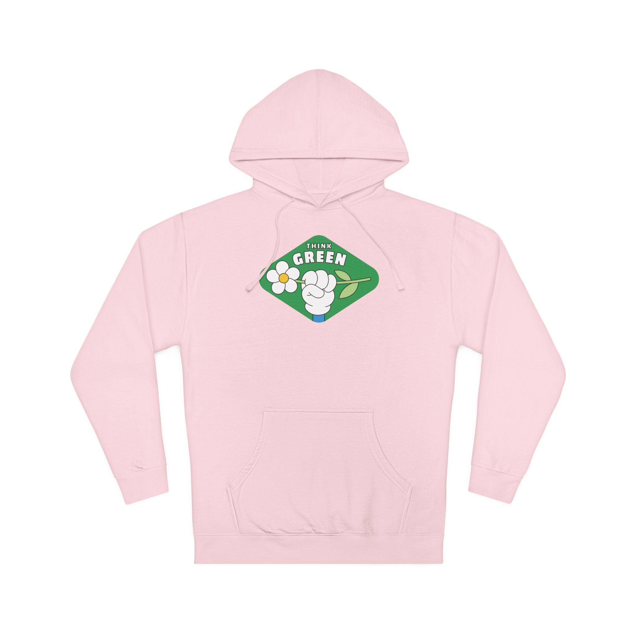 Green Fist Hoodie - "The Green" Eco Unity Graphic Pullover
