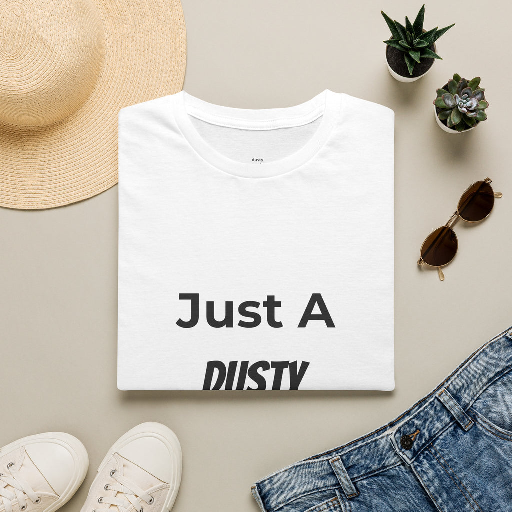 Just A Dusty Spacebar T-Shirt — Funny Typo Keyboard Tee