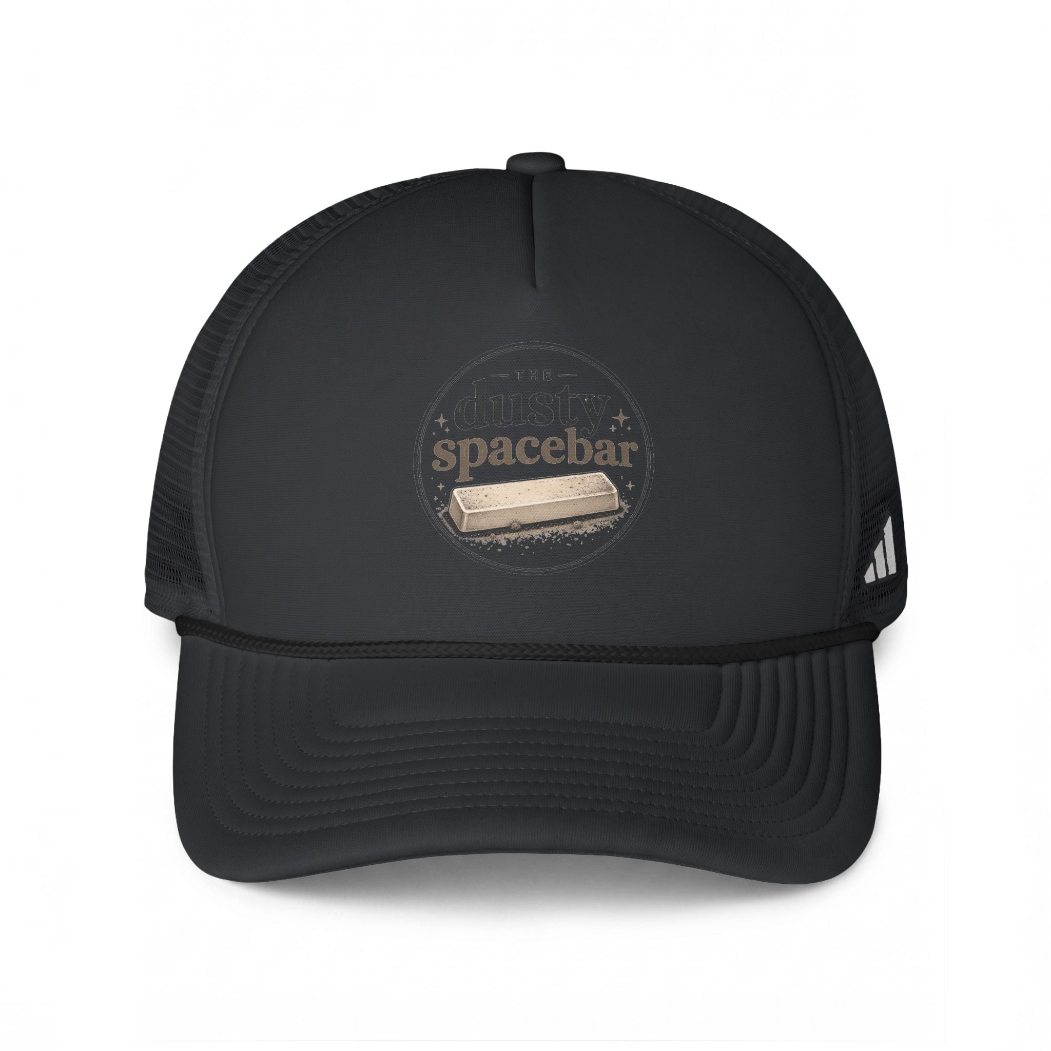 Vintage Spacebar Trucker Hat - Retro Keyboard Gamer Cap