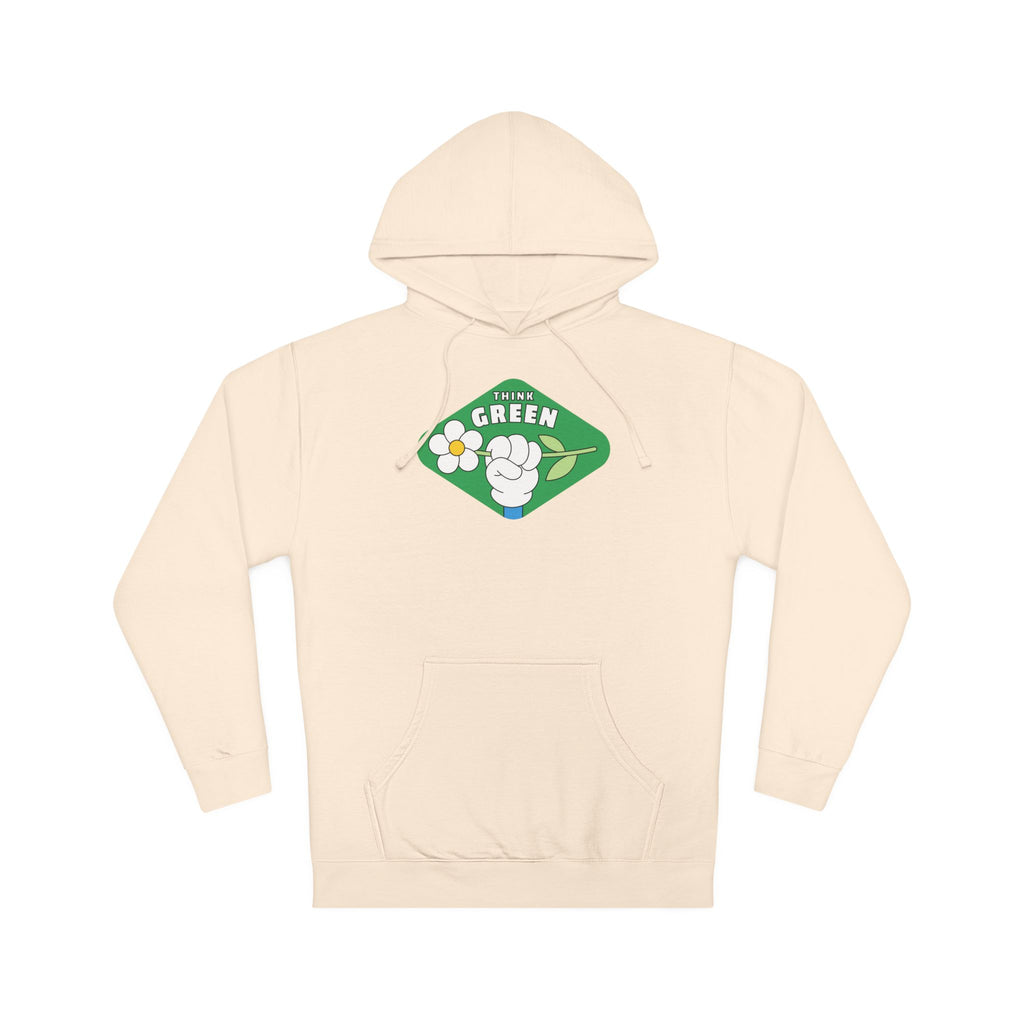 Green Fist Hoodie - "The Green" Eco Unity Graphic Pullover