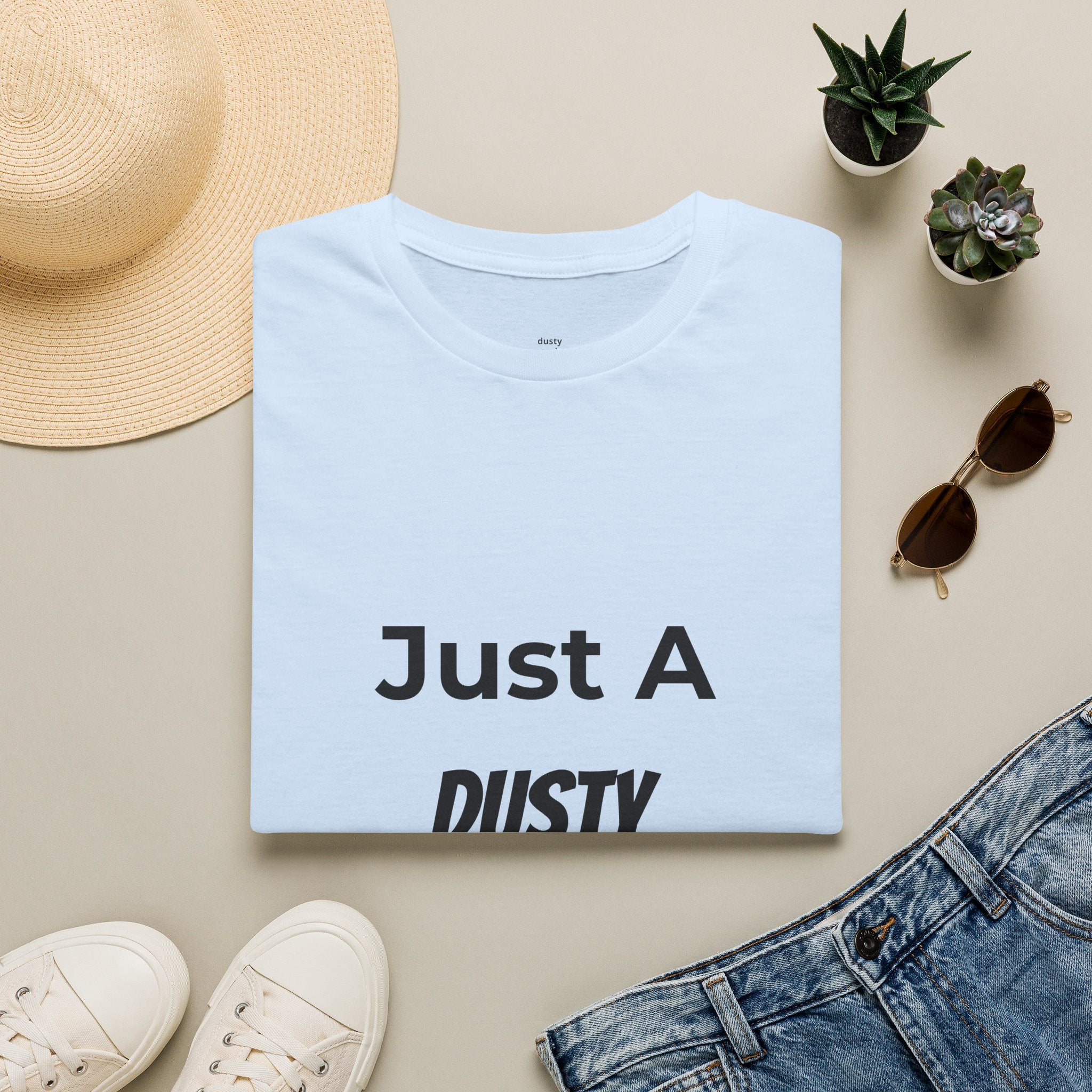 Just A Dusty Spacebar T-Shirt — Funny Typo Keyboard Tee