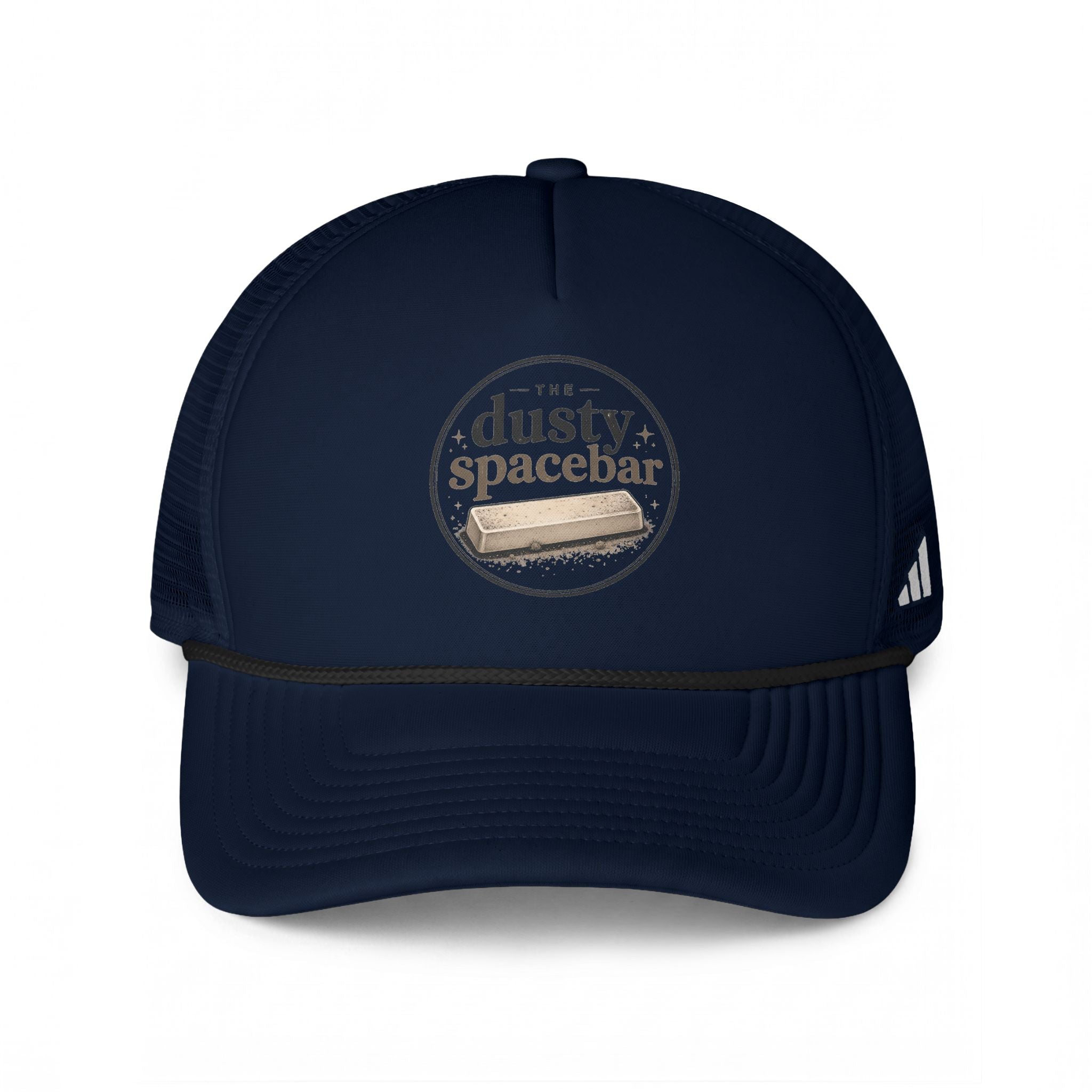 Vintage Spacebar Trucker Hat - Retro Keyboard Gamer Cap