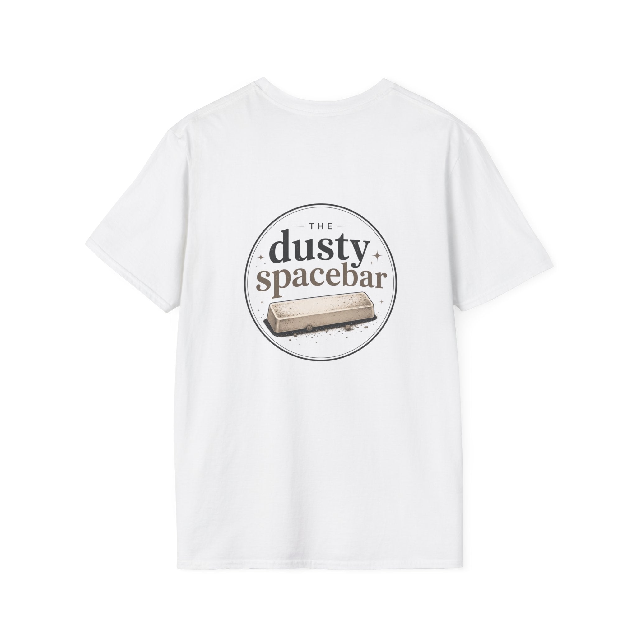 Just A Dusty Spacebar T-Shirt — Funny Typo Keyboard Tee