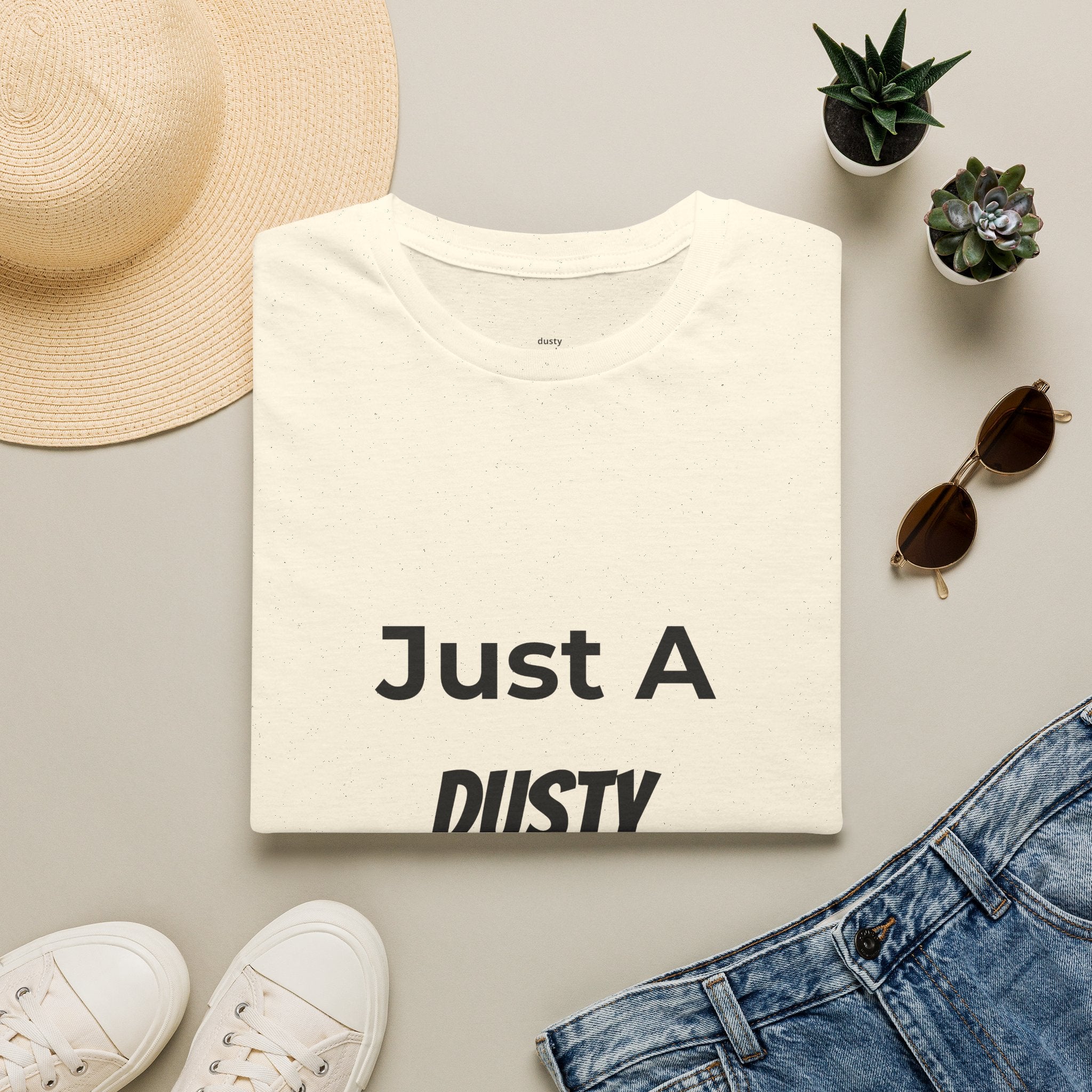 Just A Dusty Spacebar T-Shirt — Funny Typo Keyboard Tee